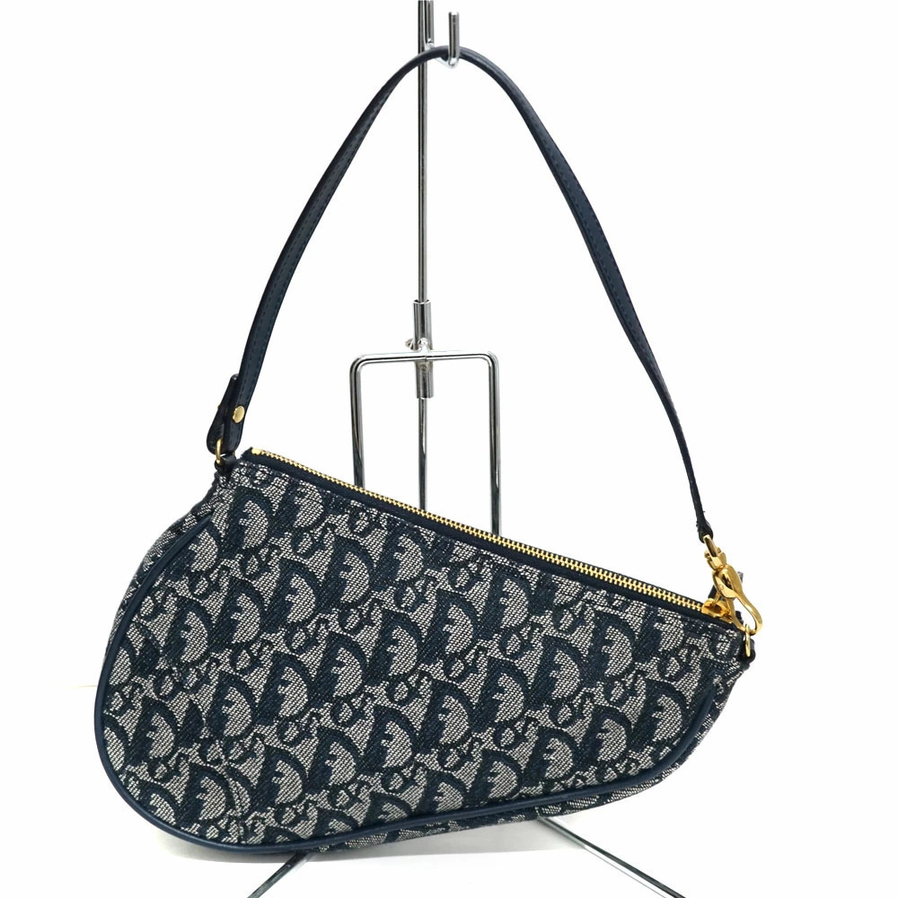 Christian Dior Saddle Bag Denim Trotter